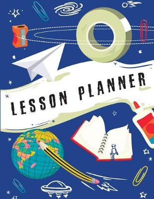 Book cover for Lesson Plan Book for Teachers 2018-2019