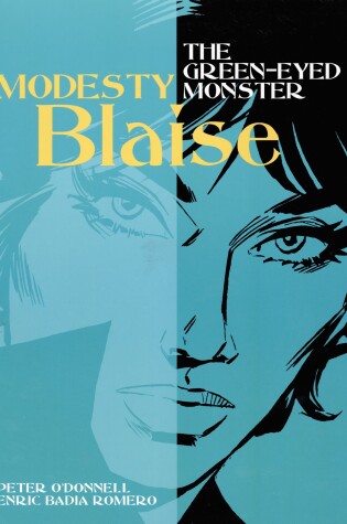 Cover of Modesty Blaise - the Green-Eyed Monster