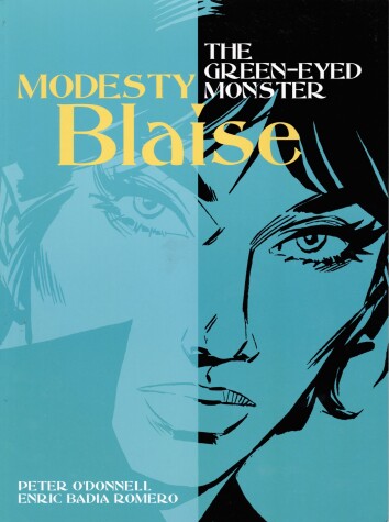 Book cover for Modesty Blaise: The Green-Eyed Monster