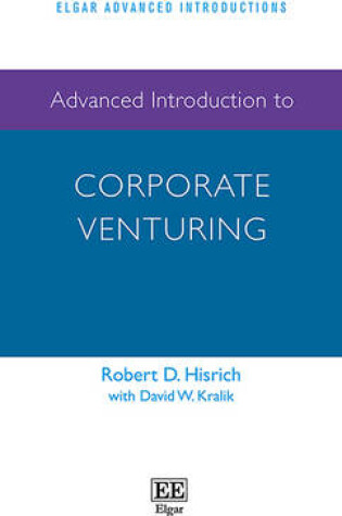 Cover of Advanced Introduction to Corporate Venturing