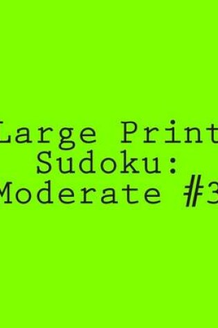 Cover of Large Print Sudoku