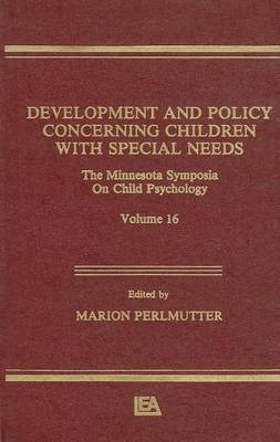 Cover of Development and Policy Concerning Children With Special Needs