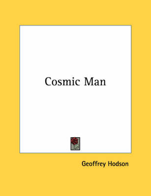 Book cover for Cosmic Man