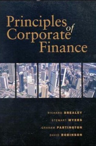 Cover of Principles of Corporate Finance: Australian Edition