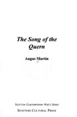 Cover of The Song of the Quern