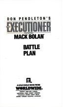 Book cover for Battle Plan