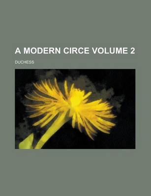 Book cover for A Modern Circe Volume 2