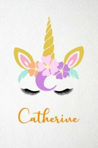 Cover of Catherine A5 Lined Notebook 110 Pages