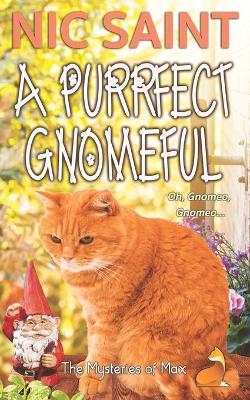 Book cover for A Purrfect Gnomeful