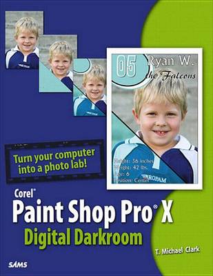 Book cover for Corel Paint Shop Pro X Digital Darkroom