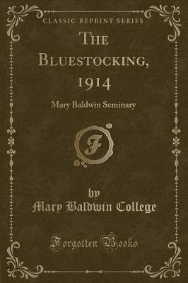 Book cover for The Bluestocking, 1914