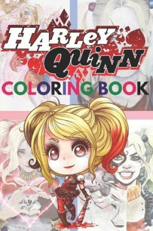 Cover of Harley Quinn Coloring Book