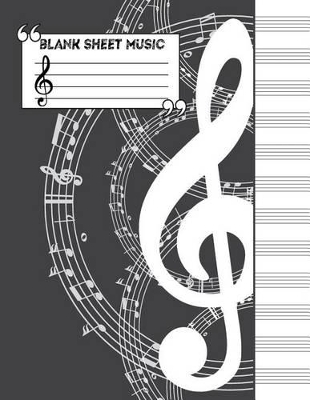 Book cover for Music Manuscript Notebook