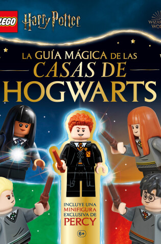 Cover of LEGO Harry Potter La guía mágica de las casas de Hogwarts (A Spellbinding Guide to Hogwarts Houses)
