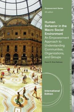 Cover of Human Behavior in the Macro Social Environment, International Edition