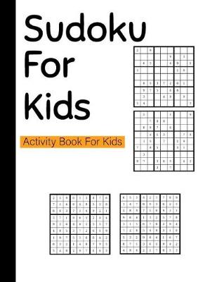 Book cover for Sudoku for Kids Activity Book for Kids