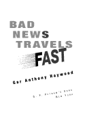 Book cover for Bad News Travels Fast