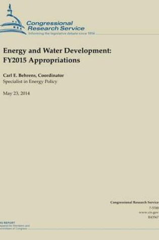 Cover of Energy and Water Development