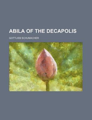 Book cover for Abila of the Decapolis