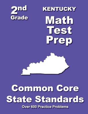 Book cover for Kentucky 2nd Grade Math Test Prep