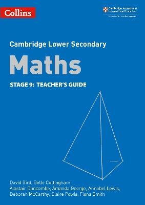 Book cover for Lower Secondary Maths Teacher's Guide: Stage 9