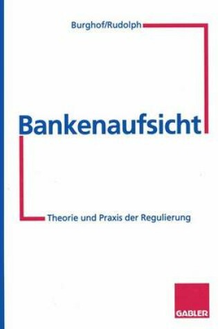 Cover of Bankenaufsicht