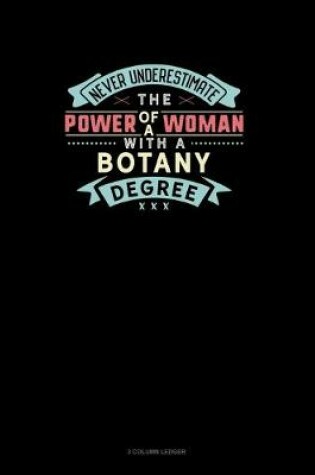 Cover of Never Underestimate The Power Of A Woman With A Botany Degree