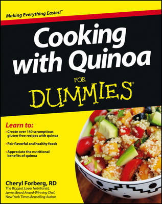 Book cover for Cooking with Quinoa For Dummies