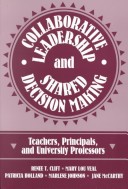 Book cover for Collaborative Leadership and Shared Decision Making