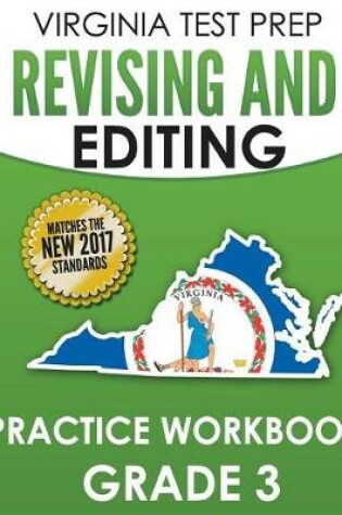Cover of Virginia Test Prep Revising and Editing Practice Workbook Grade 3