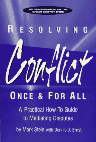 Book cover for Resolving Conflict Once and for All