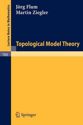 Book cover for Topological Model Theory