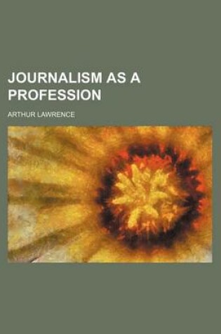 Cover of Journalism as a Profession