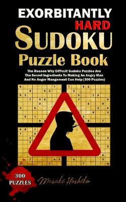 Book cover for Exorbitantly Hard Sudoku Puzzle Book