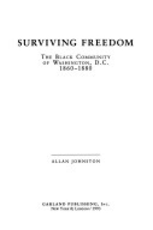 Cover of Surviving Freedom