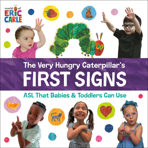 Book cover for The Very Hungry Caterpillar's First Signs