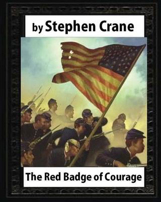 Book cover for The Red Badge of Courage (1895), by Stephen Crane
