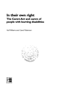 Book cover for In Their Own Right
