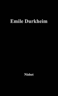 Book cover for Emile Durkheim