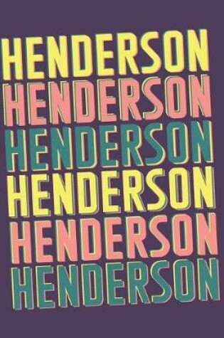 Cover of Henderson Notebook