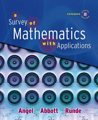 Book cover for A Survey of Mathematics with Applications, Expanded Edition