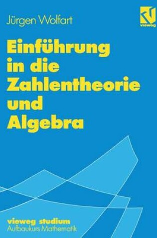 Cover of Einfuhrung in die Zahlentheorie und Algebra