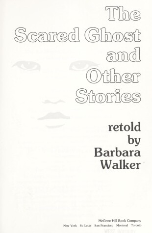 Book cover for The Scared Ghost, and Other Stories