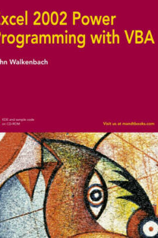 Cover of Excel 2002 Power Programming with VBA