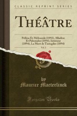 Cover of Théâtre, Vol. 2