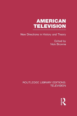 Cover of Routledge Library Editions: Television