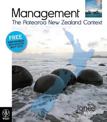 Book cover for Management the Aotearoa New Zealand Context 3E