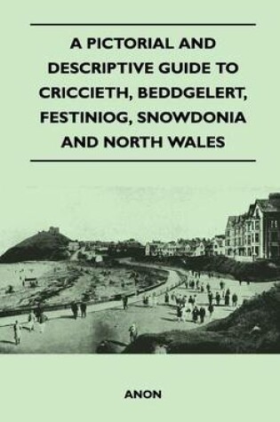 Cover of A Pictorial and Descriptive Guide to Criccieth, Beddgelert, Festiniog, Snowdonia and North Wales