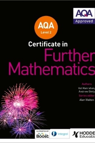 Cover of AQA Level 2 Certificate in Further Mathematics