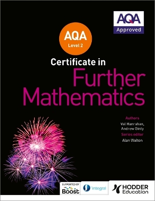 Book cover for AQA Level 2 Certificate in Further Mathematics